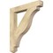 Ekena Millwork Funston Craftsman Rough Sawn Bracket, Douglas Fir, 4"W x 30"D x 34"H BKT04X30X34FST04RDF - alternate 1
